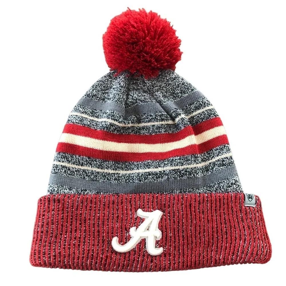Unisex Top of the world TOW Alabama‎ Crimson Tide Sweater Knit Hat Toboggan A